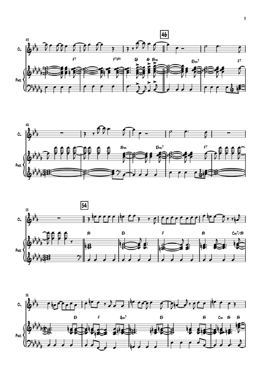 I'm Still Standing I'm Still Standing Clarinet Solo scores gallery preview page 3