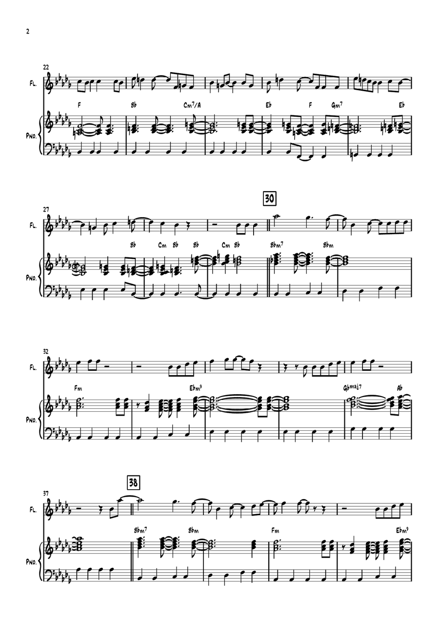 I'm Still Standing I'm Still Standing Flute Solo scores gallery preview page 2