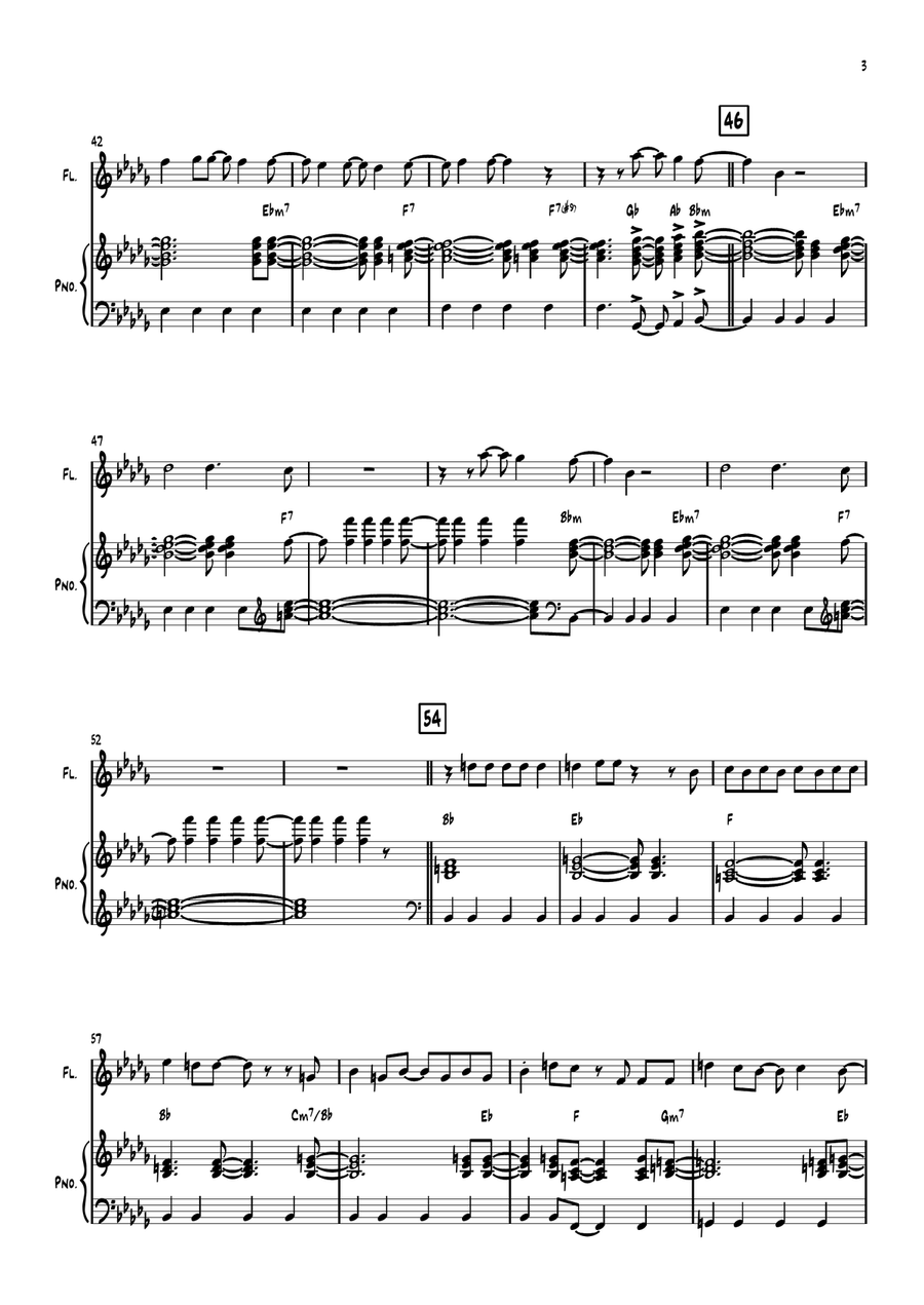I'm Still Standing I'm Still Standing Flute Solo scores gallery preview page 3