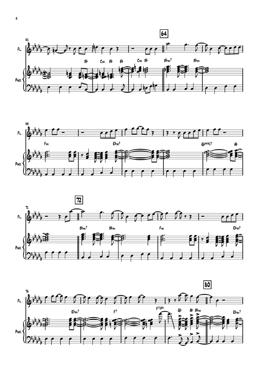 I'm Still Standing I'm Still Standing Flute Solo scores gallery preview page 4