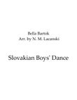 Slovakian Boys' Dance