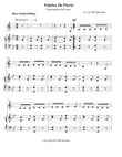 Pancho, the Parrot-bass clarinet and piano