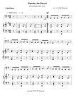 Pancho, the Parrot-cello and piano