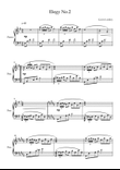 Elegy No.2 for Solo Piano