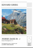 Grieg - Norwegian Dance no.1 - 4 pianos