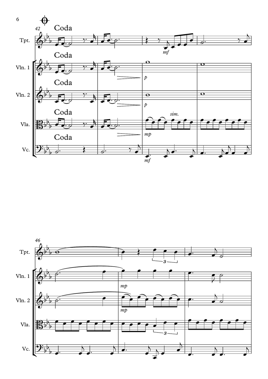 We've Only Just Begun We've Only Just Begun Small Ensemble scores gallery preview page 6
