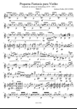 Pequena Fantasia para Violão