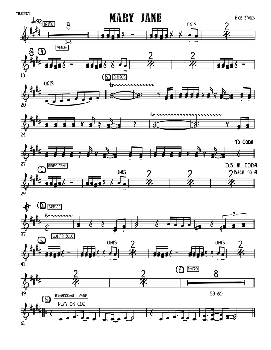 Mary Jane Mary Jane Small Ensemble scores gallery preview page 2