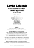 Samba Batucada - Classroom Workshop