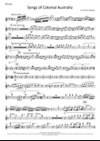 Songs of Colonial Australia - Wind Band/Parts