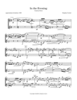 In the Evening - Clarinet Duet
