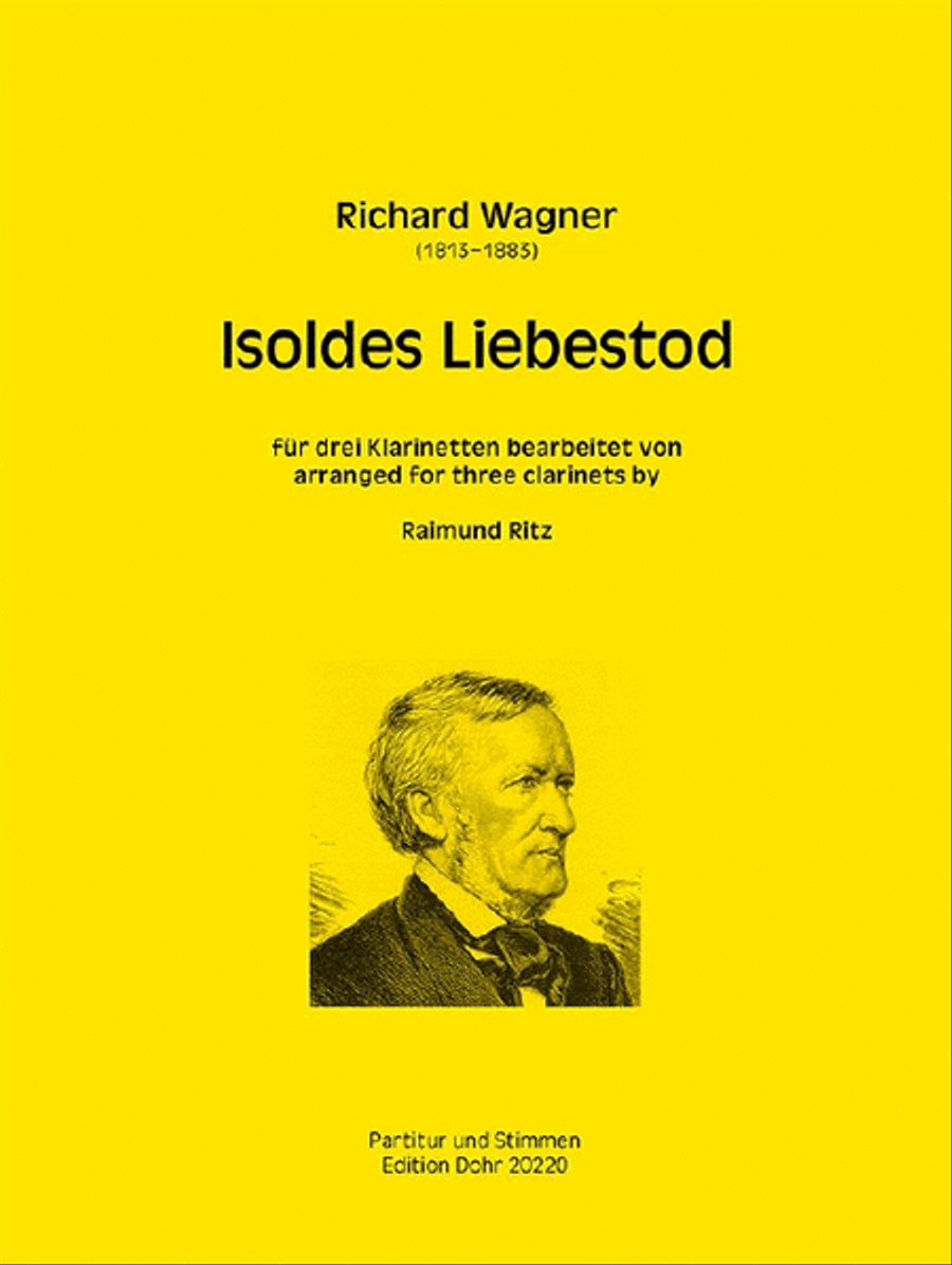 Isoldes Liebestod Clarinet scores gallery preview page 1