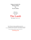 The Lamb (poem by William Blake)