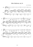 John Anderson my Jo, song by Robert Burns
