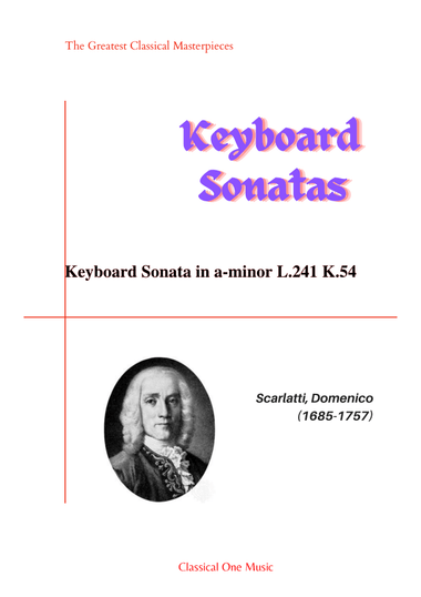 Scarlatti-Sonata in a-minor L.241 K.54(piano)