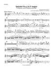 Quintet No.3 in F Major by Giuseppe Cambini for mixed woodwind ensemble