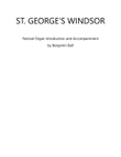 Come, Ye Thankful People, Come (St. George's Windsor)