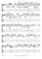 Homura Acoustic Guitar scores gallery preview page 3