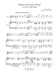 Rejoice, the Lord is King! (Flute-Piano)