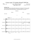 O Nachbar Roland (Canzon Super) SSWV66