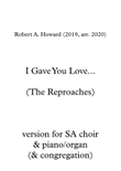 I Gave You Love (SA version)