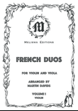 French Duos, Volume 1, violin part