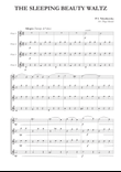 The Sleeping Beauty Waltz for Flute Quartet