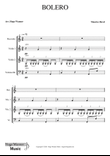 Bolero for Recorder and Strings