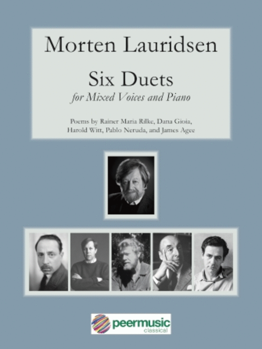 Six Duets for Mixed Voices and Piano Choir scores gallery preview page 1
