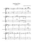 Amazing Grace For Acoustic Guitar Solo ( Fingerstyle) Sheet Music And Tab