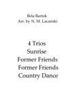 4 Trios Sunrise Former Friends Former Friends Country Dance