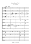 String Quartet No. 4 - 2nd movement