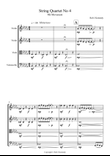 String Quartet No. 4 - 4th movement