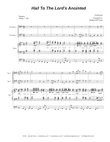 Hail To The Lord's Anointed (Trombone Duet) - Organ accompaniment)