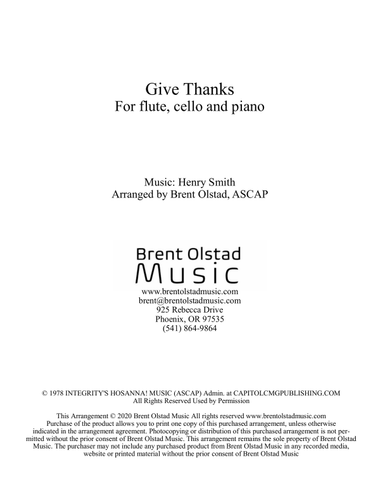 Give Thanks