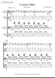Country Miles - Folk Guitar Duet/Trio