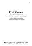 Rock Queen - Ensemble for 3 Guitars and Drums