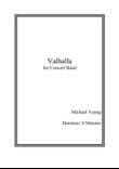 Valhalla (Concert Band) - Score