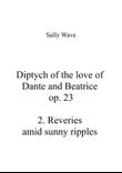 Reveries amid sunny ripples No. 2 op. 23