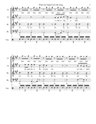 When The Night Feels My Song Choir scores gallery preview page 4