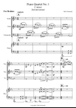 Piano Quartet No.1 C minor 2nd movement - for Brahms