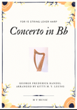 Concerto in Bb by Handel - 15 String Lever Harp