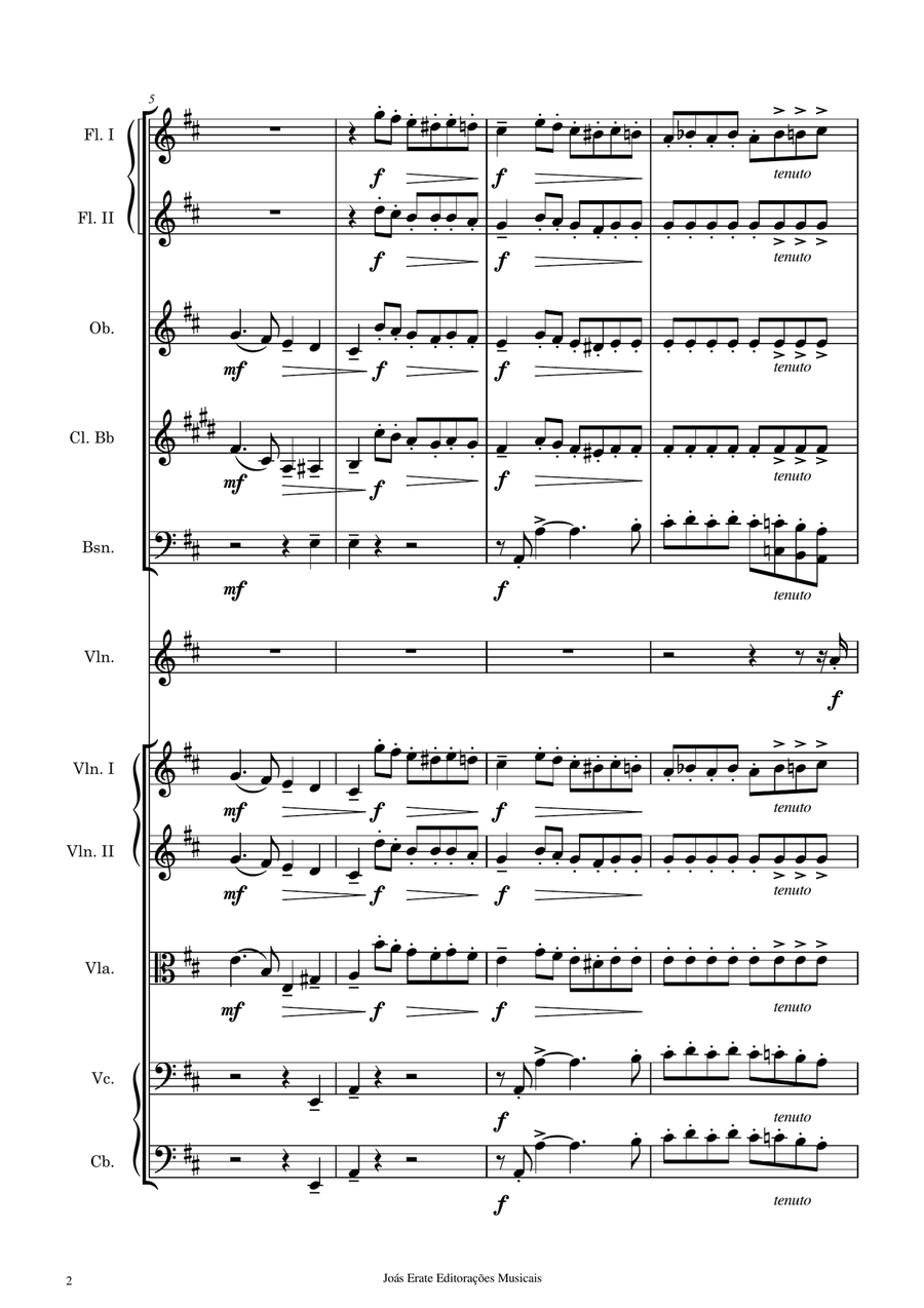 Student Concerto No.4, Op.15 - Friedrich Seitz Chamber Music scores gallery preview page 2
