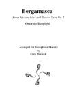 II. Bergamasca from Ancient Aries and Dances, Suite No. 2