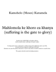 Motivational piece composed to comfort all those who lost hope due to multiple struggles of life.