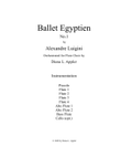 Ballet Egyptien No. 1