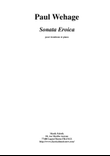 Paul Wehage: Sonata Eroïca for trombone and piano
