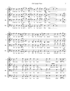 Old Upright Piano TTBB scores gallery preview page 4
