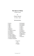 The Queen Of Sheba (score only)