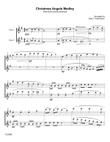 CHRISTMAS ANGELS MEDLEY - FLUTE DUET (unaccompanied)